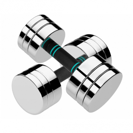 Adjustable Steel Dumbbell Set (5/10/15LB x2) - Premium Alloy Steel Weights with Comfort Foam Handle | Space-Saving Home Gym Equipment