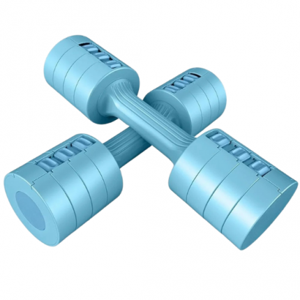 Adjustable Dumbbell Set for Women – 4-in-1 (2lb to 5lb Each) | Quick-Change Free Weights for Home Gym, Toning & Light Strength Training