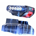 SeeSii 21V Brushless Impact Driver 180Nm 2500RPM w/ 2x2000mAh Batteries & 20PC Bits