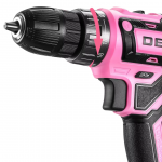 DOKO 20V Pink Cordless Drill Set for Women with 40Nm Torque 2 Speeds & 18+1 Settings