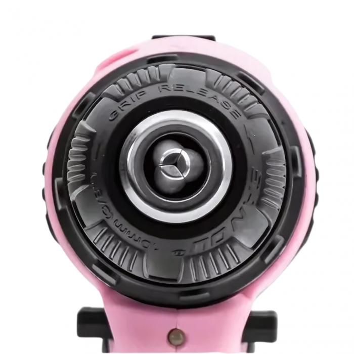 HILDA XTE018 21V Cordless Drill 25+1 Torque 2-Speed 1500RPM Keyless Chuck Pinkz