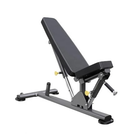 Commercial-Grade Adjustable Weight Bench - Heavy-Duty Steel Frame, 7-Position Backrest, 400lb Capacity
